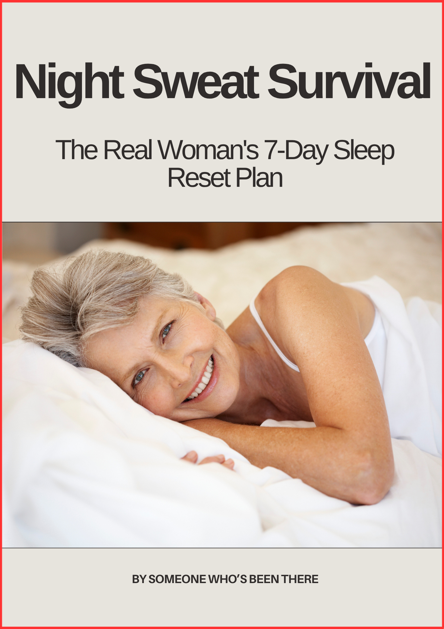 Night Sweat Survival: The Real Woman's 7-Day Sleep Reset Plan
