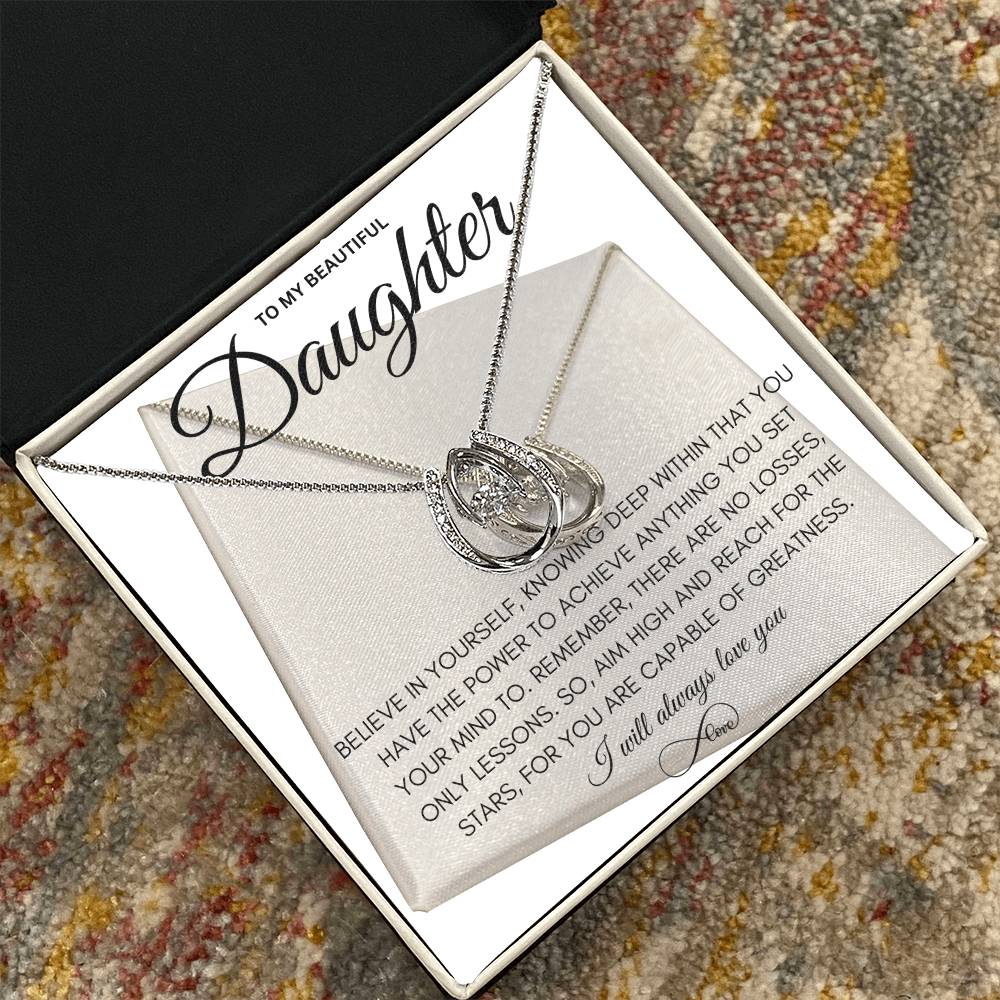 To My Beautiful Daughter - Fate Necklace