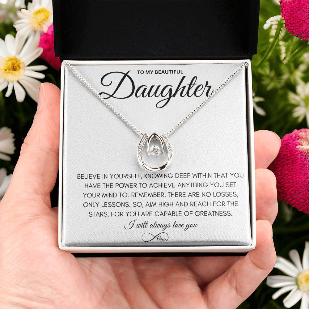 To My Beautiful Daughter - Fate Necklace