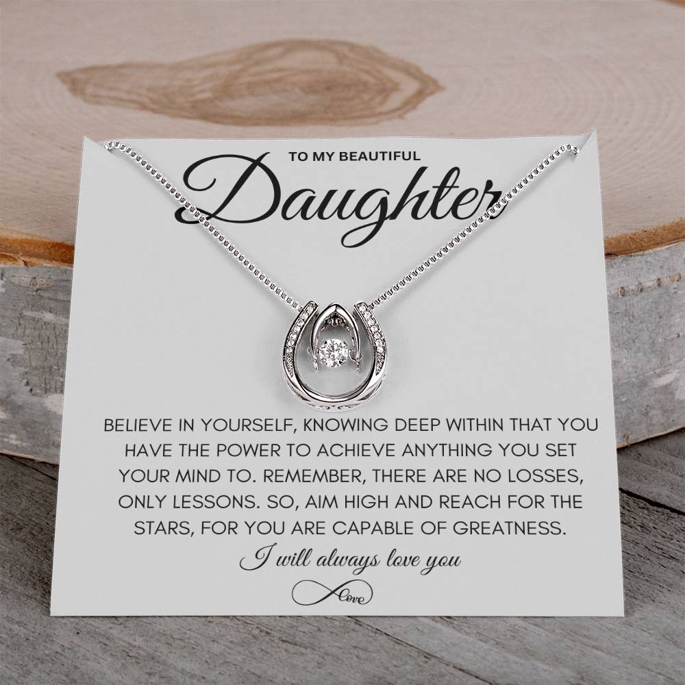 To My Beautiful Daughter - Fate Necklace