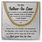 Father- In-Law Cuban Link Chain