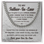 Father- In-Law Cuban Link Chain