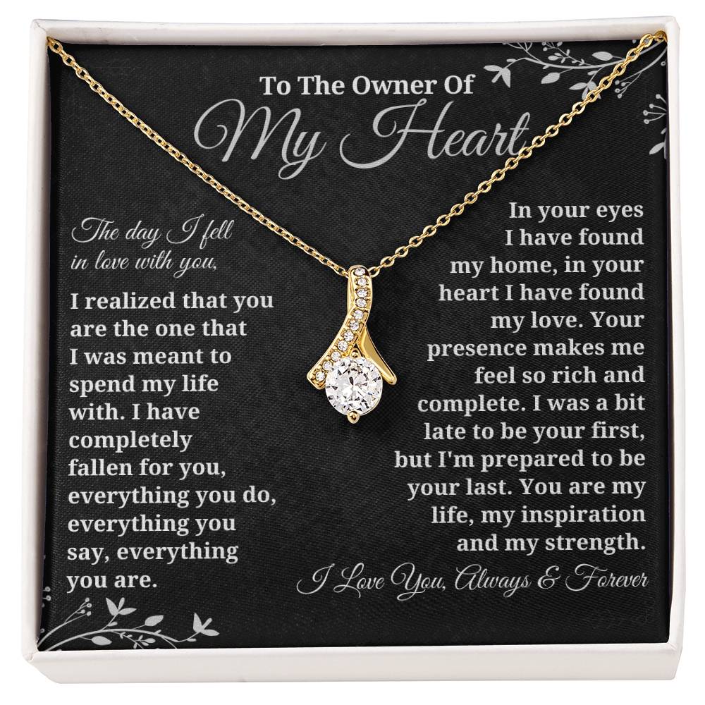 To The Owner Of My Heart - Alluring Beauty Necklace