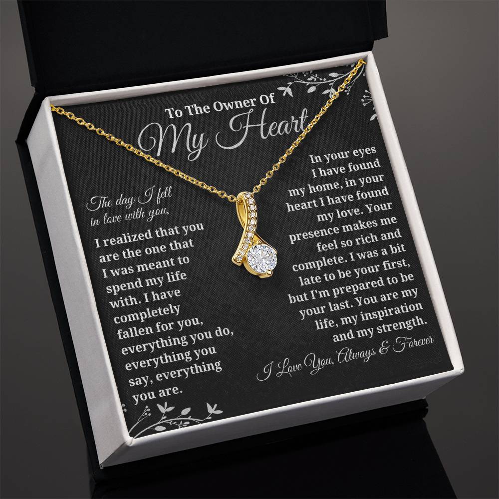To The Owner Of My Heart - Alluring Beauty Necklace
