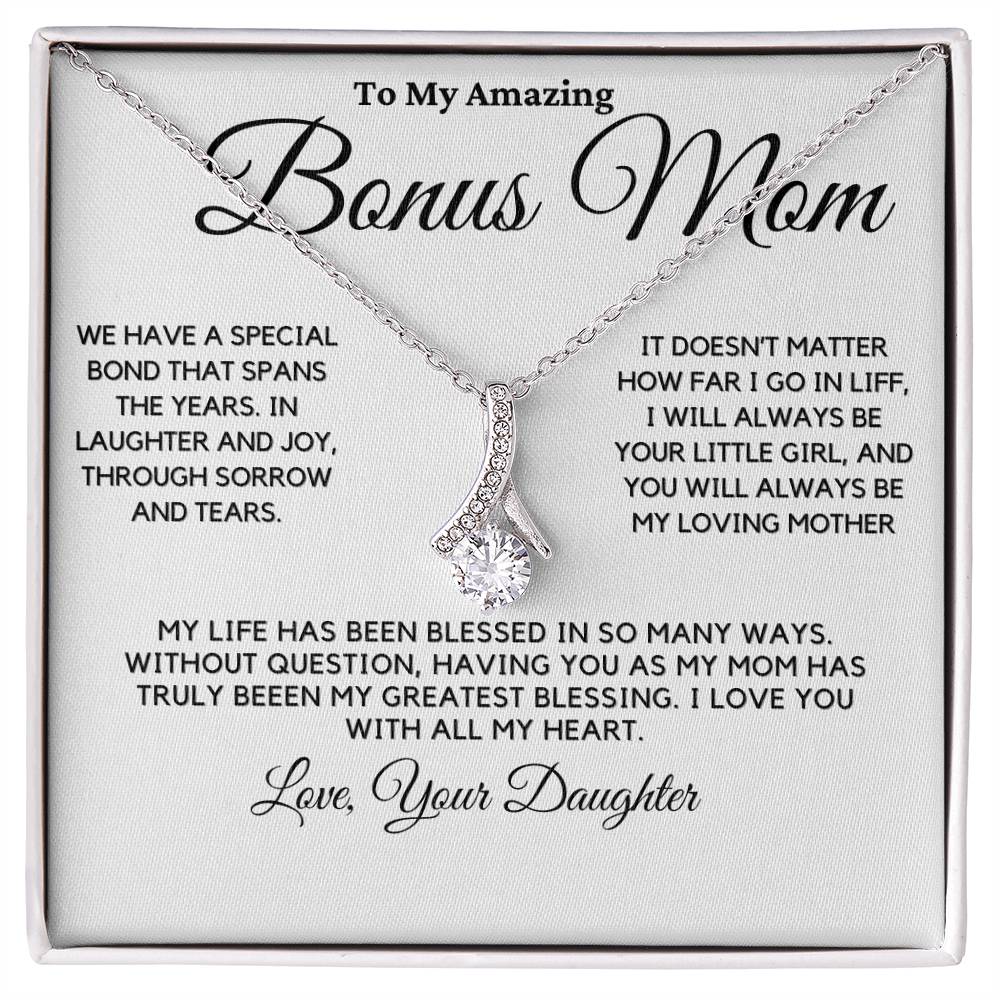 Mom - Special Bond - Alluring Beauty Necklace