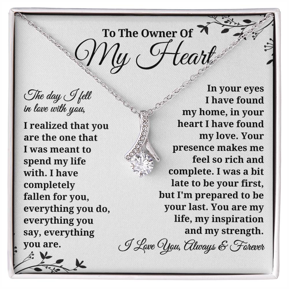To The Owner Of My Heart - Alluring Beauty Necklace