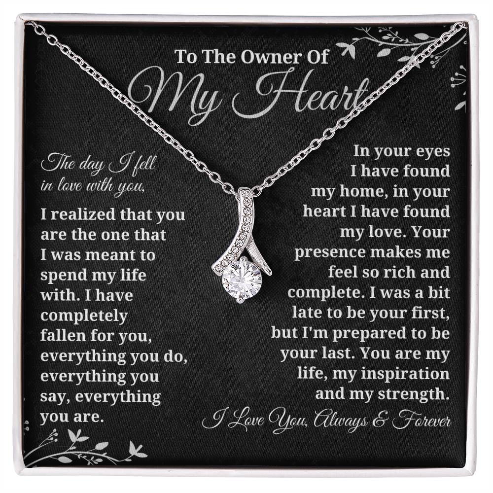 To The Owner Of My Heart - Alluring Beauty Necklace