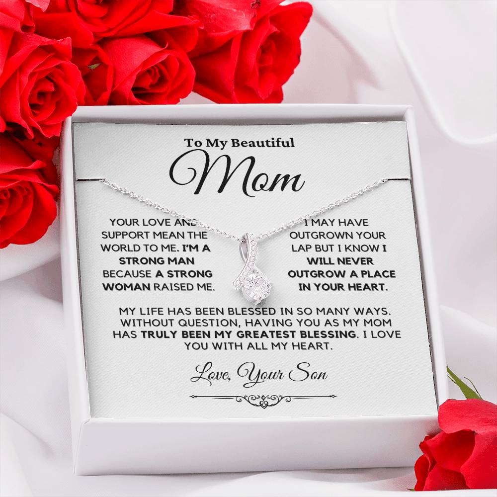 Mom Gift From Son - Alluring Beauty Necklace