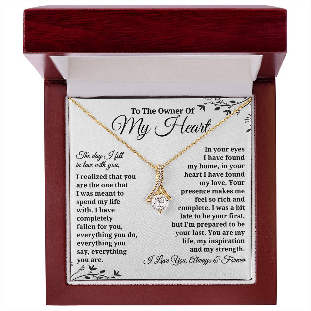 To The Owner Of My Heart - Alluring Beauty Necklace