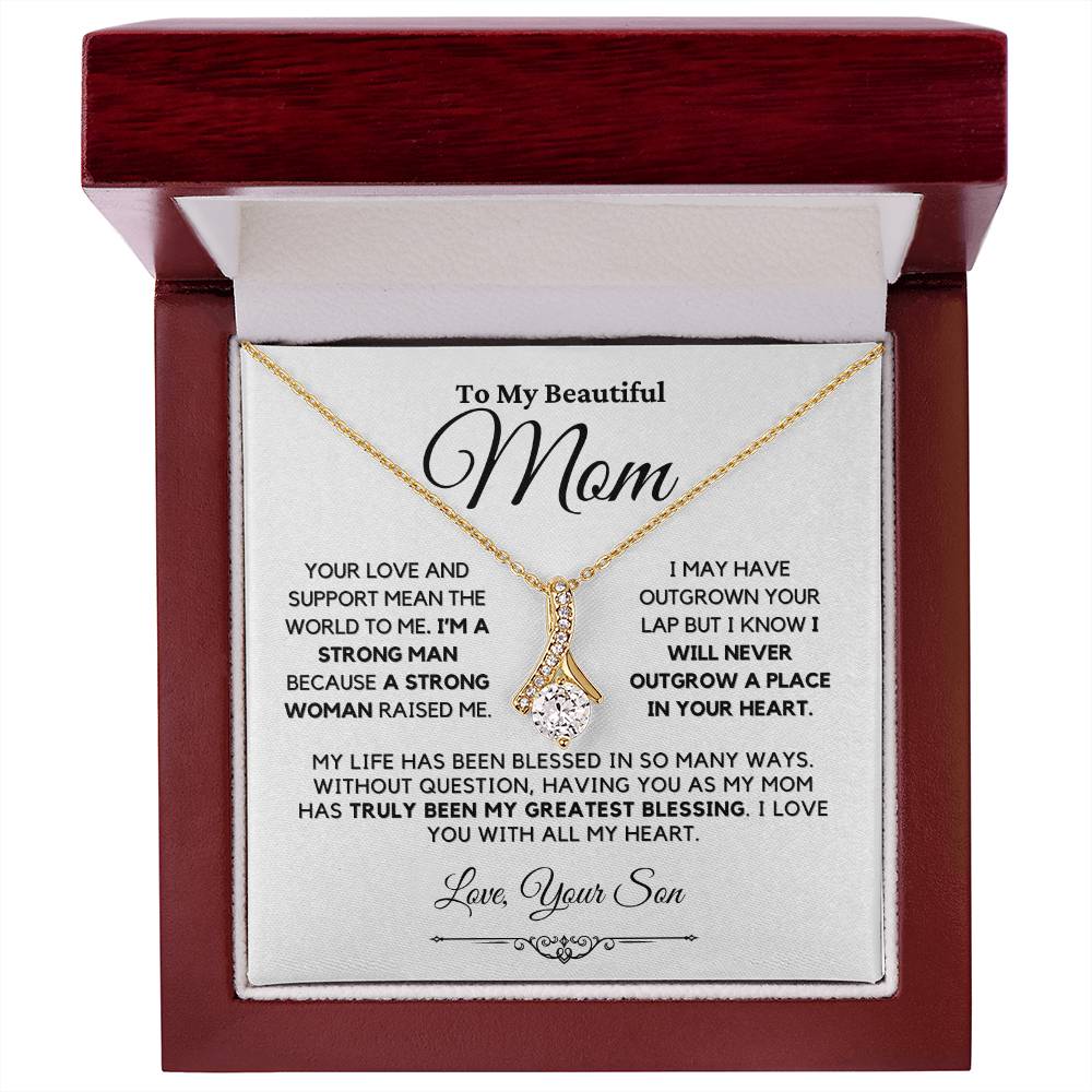 Mom Gift From Son - Alluring Beauty Necklace