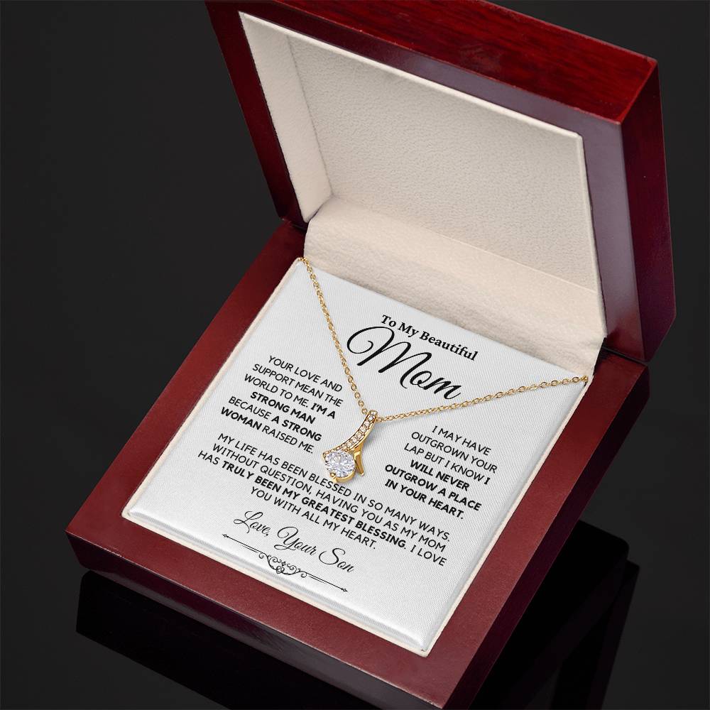 Mom Gift From Son - Alluring Beauty Necklace