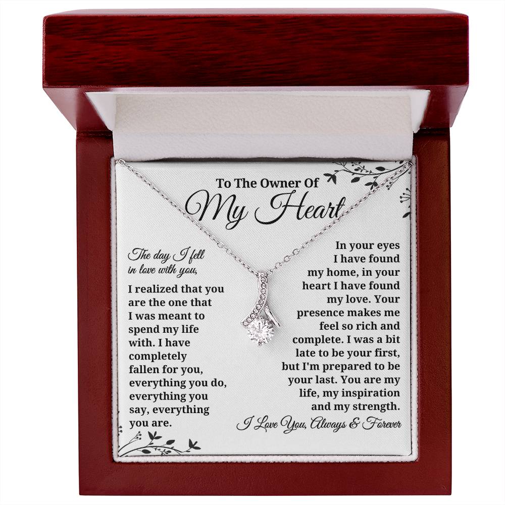 To The Owner Of My Heart - Alluring Beauty Necklace