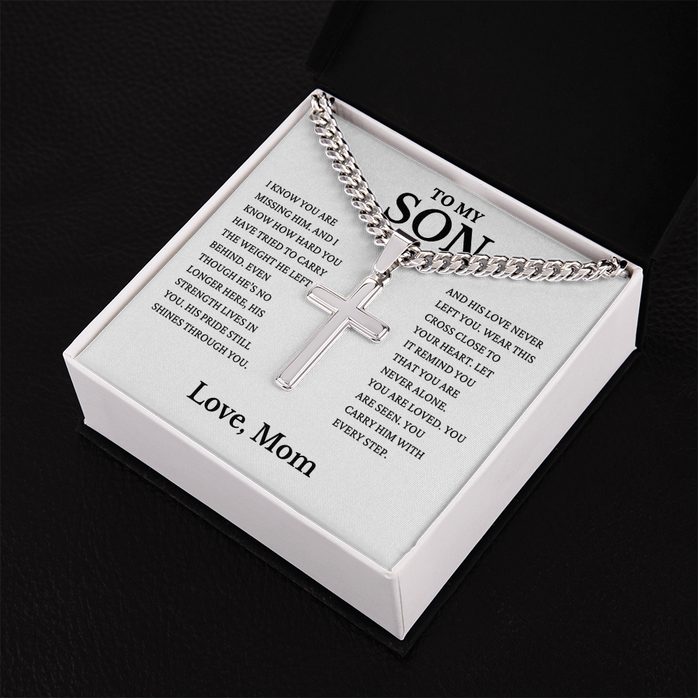 To My Son – A Message From Dad in Heaven (Artisan Cross)