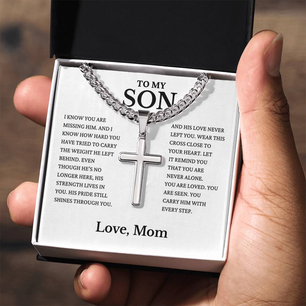 To My Son – A Message From Dad in Heaven (Artisan Cross)