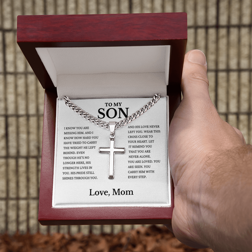 To My Son – A Message From Dad in Heaven (Artisan Cross)