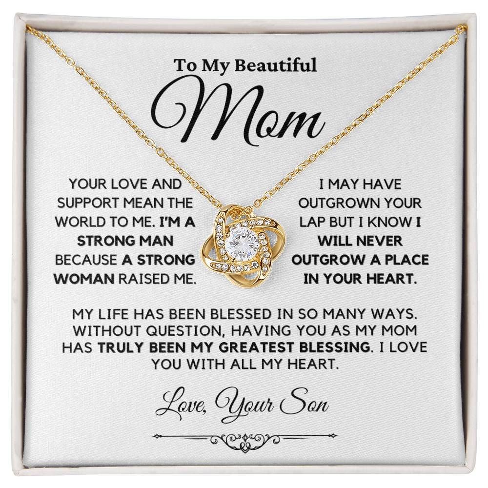 Mom Gift From Son "My Greatest Blessing"