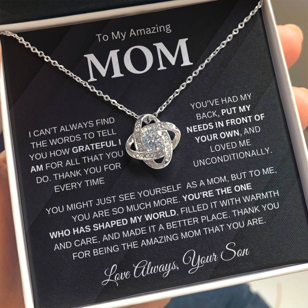 Mom Gift From Son - '' MY WORLD''