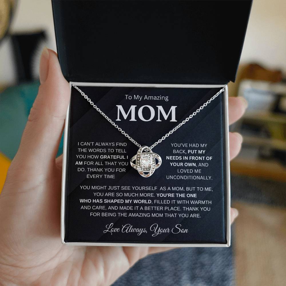 Mom Gift From Son - '' MY WORLD''