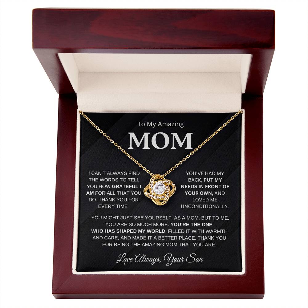 Mom Gift From Son - '' MY WORLD''