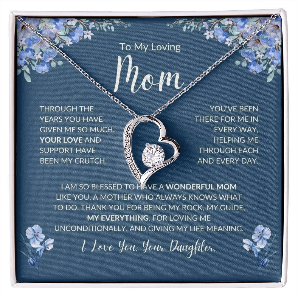 Mom - My Everything- Forever Love Necklace