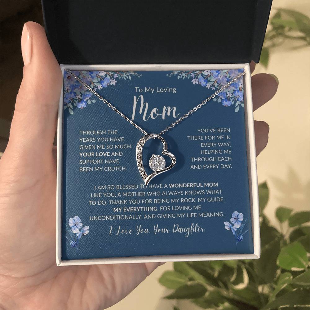 Mom - My Everything- Forever Love Necklace