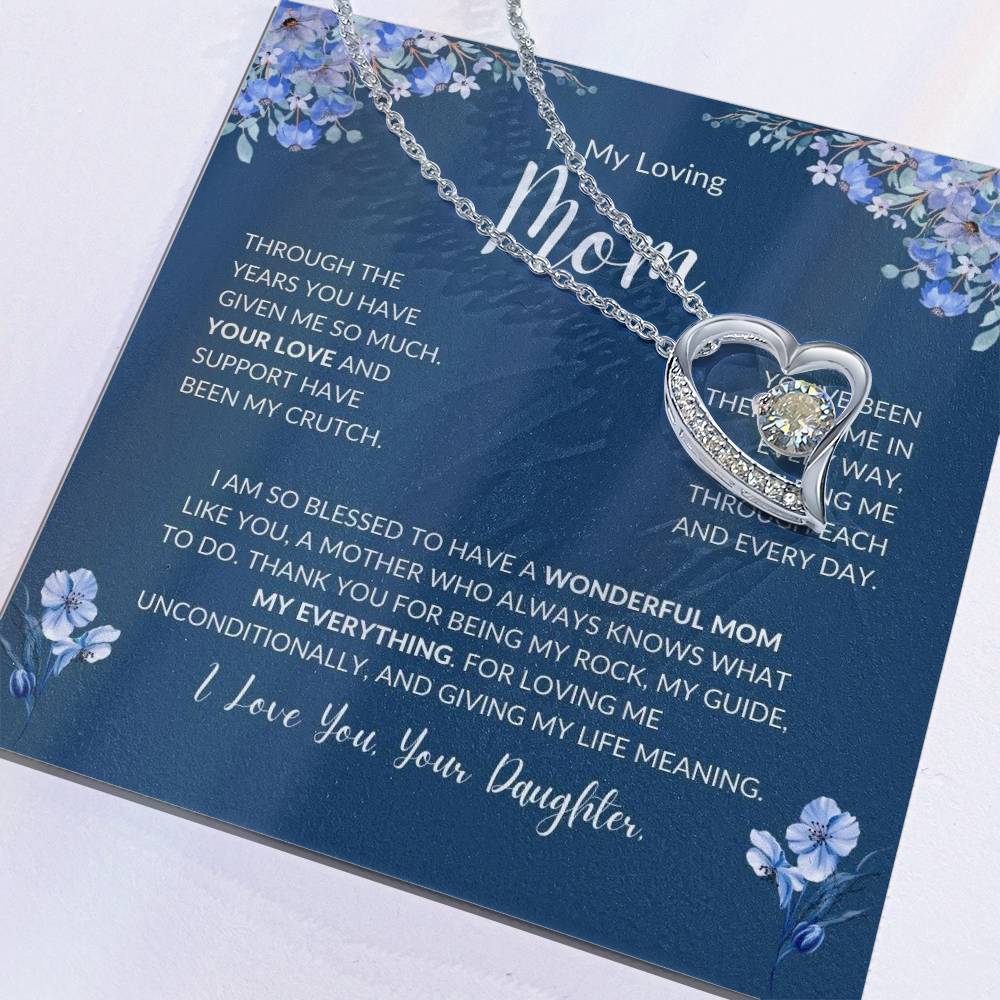 Mom - My Everything- Forever Love Necklace