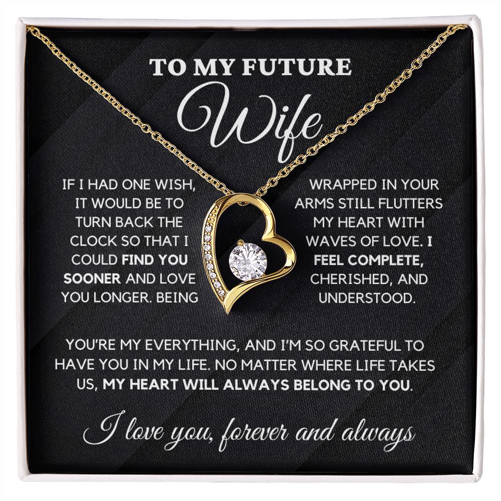 To My Future Wife - Forever Love Necklace
