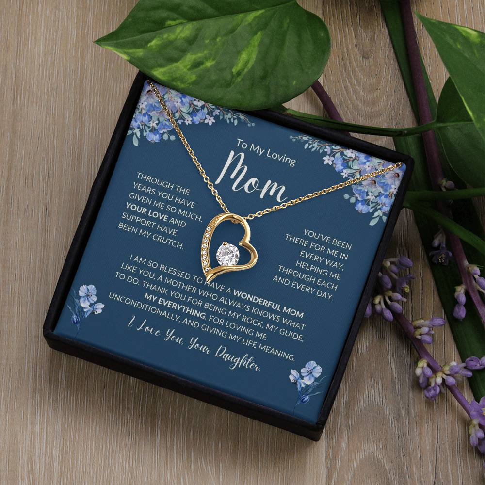 Mom - My Everything- Forever Love Necklace