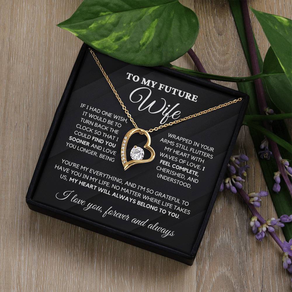 To My Future Wife - Forever Love Necklace