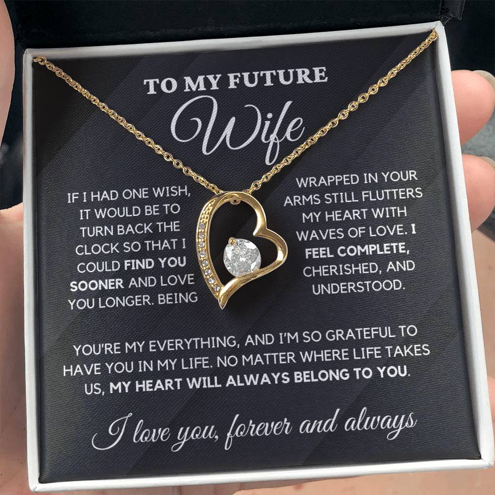 To My Future Wife - Forever Love Necklace