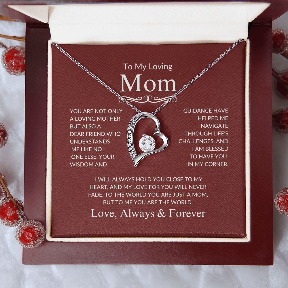 Mom - My World - Forever Love Necklace EC2