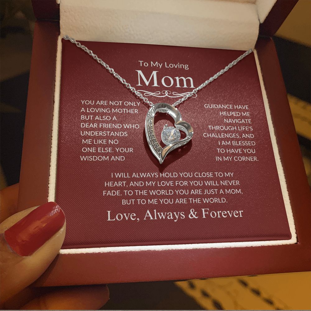 Mom - My World - Forever Love Necklace EC2
