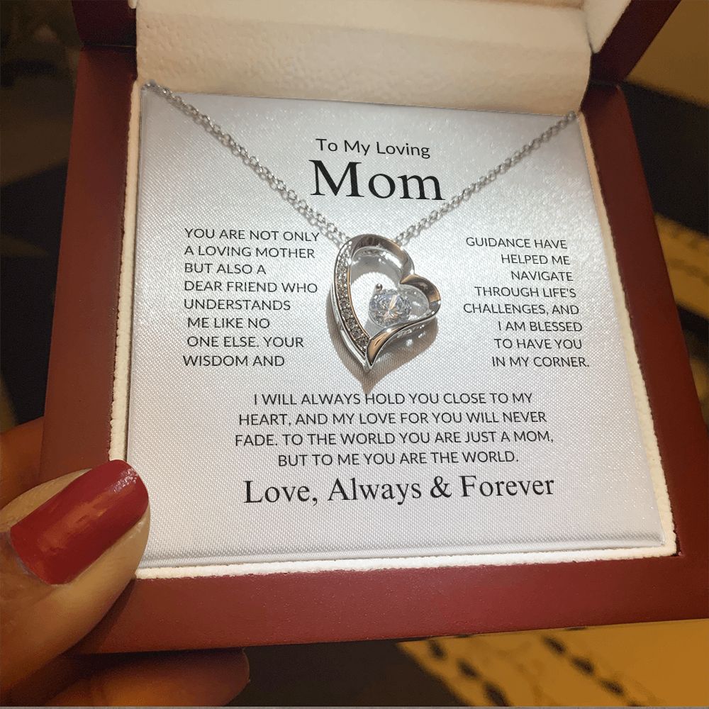 Mom - My World - Forever Love Necklace