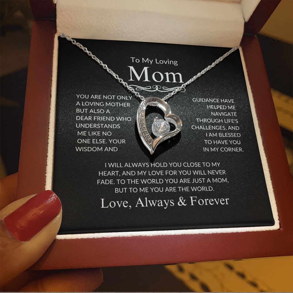 Mom - My World - Forever Love Necklace EC3