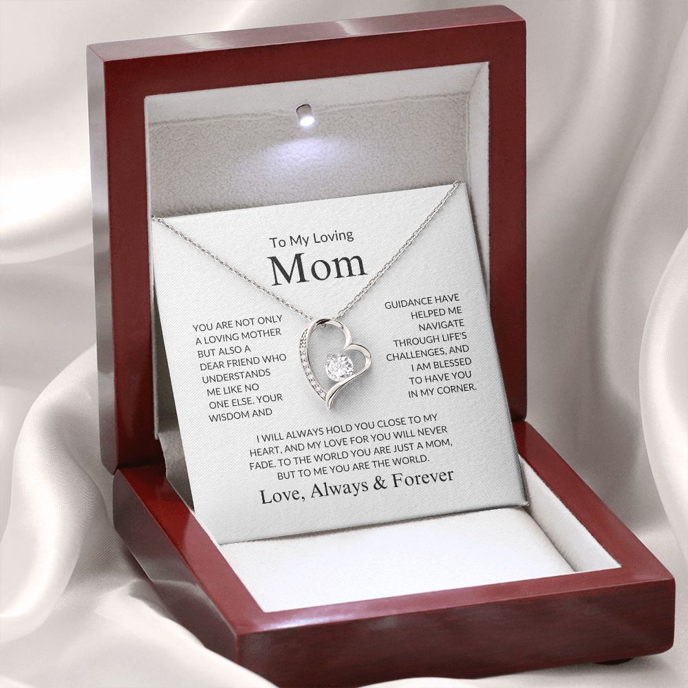 Mom - My World - Forever Love Necklace