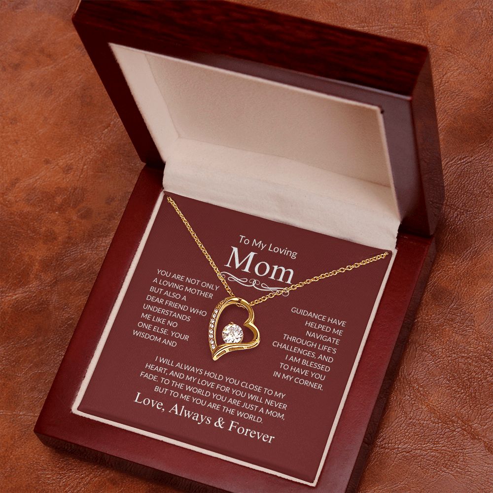Mom - My World - Forever Love Necklace EC2