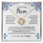 Mom - My Everything- Love Knot Necklace From Daughter