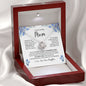 Mom - My Everything- Love Knot Necklace From Daughter