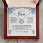 Mom - My Everything- Love Knot Necklace From Daughter