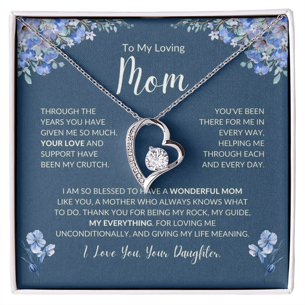 Mom - My Everything- Forever Love Necklace