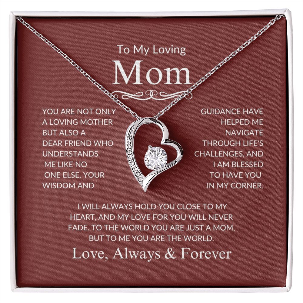 Mom - My World - Forever Love Necklace EC2