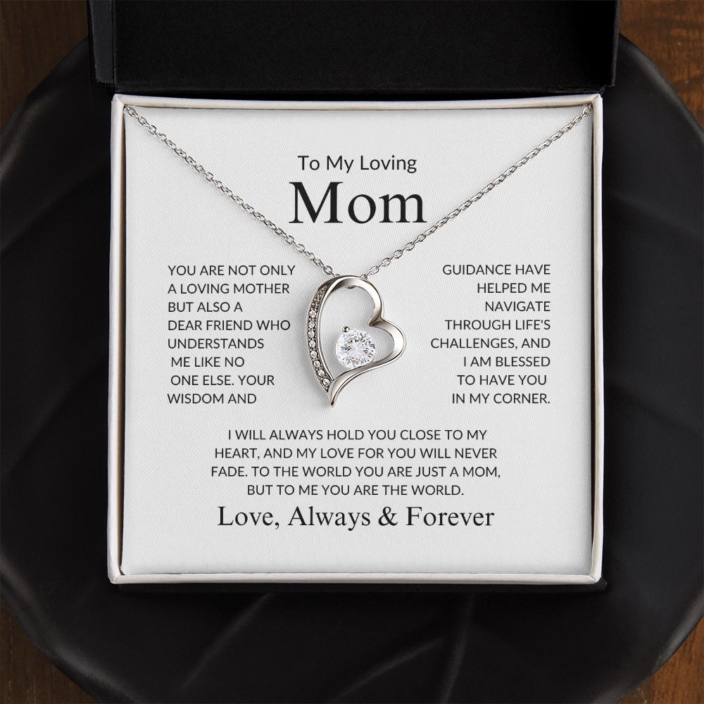Mom - My World - Forever Love Necklace