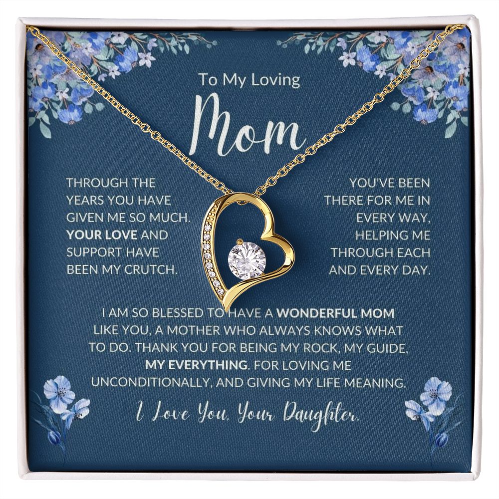 Mom - My Everything- Forever Love Necklace