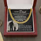 “To My Dad” Cuban Link Chain – A Gift That Says It All