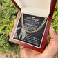 “To My Dad” Cuban Link Chain – A Gift That Says It All
