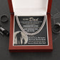 “To My Dad” Cuban Link Chain – A Gift That Says It All