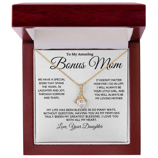 Mom - Special Bond - Alluring Beauty Necklace