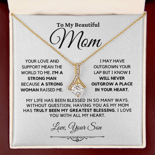 Mom Gift From Son - Alluring Beauty Necklace