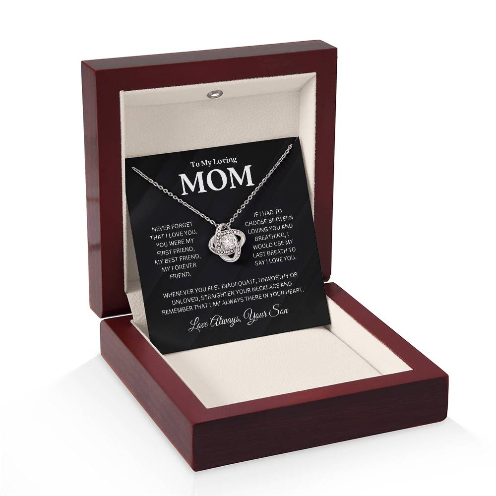 Gift For Mom From Son -''My Forever Friend'' Necklace