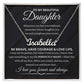 Daughter - "Be Brave" - Name Necklace
